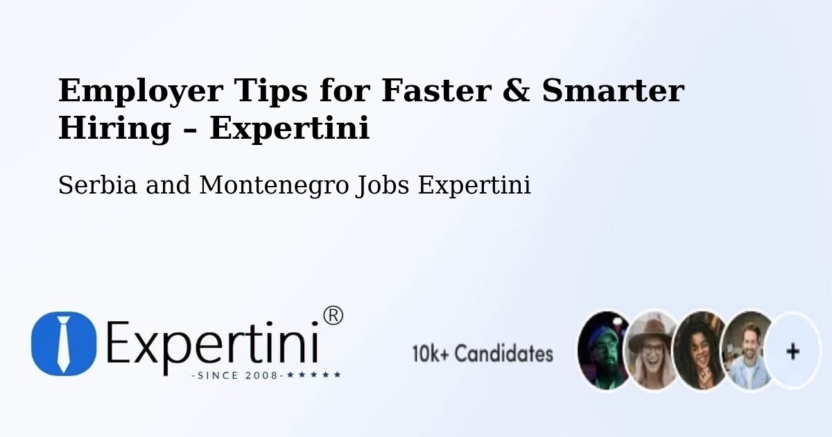 Employer Tips for Hiring & Recruitment – Red Deer - Red Deer, Serbia and Montenegro Jobs Expertini