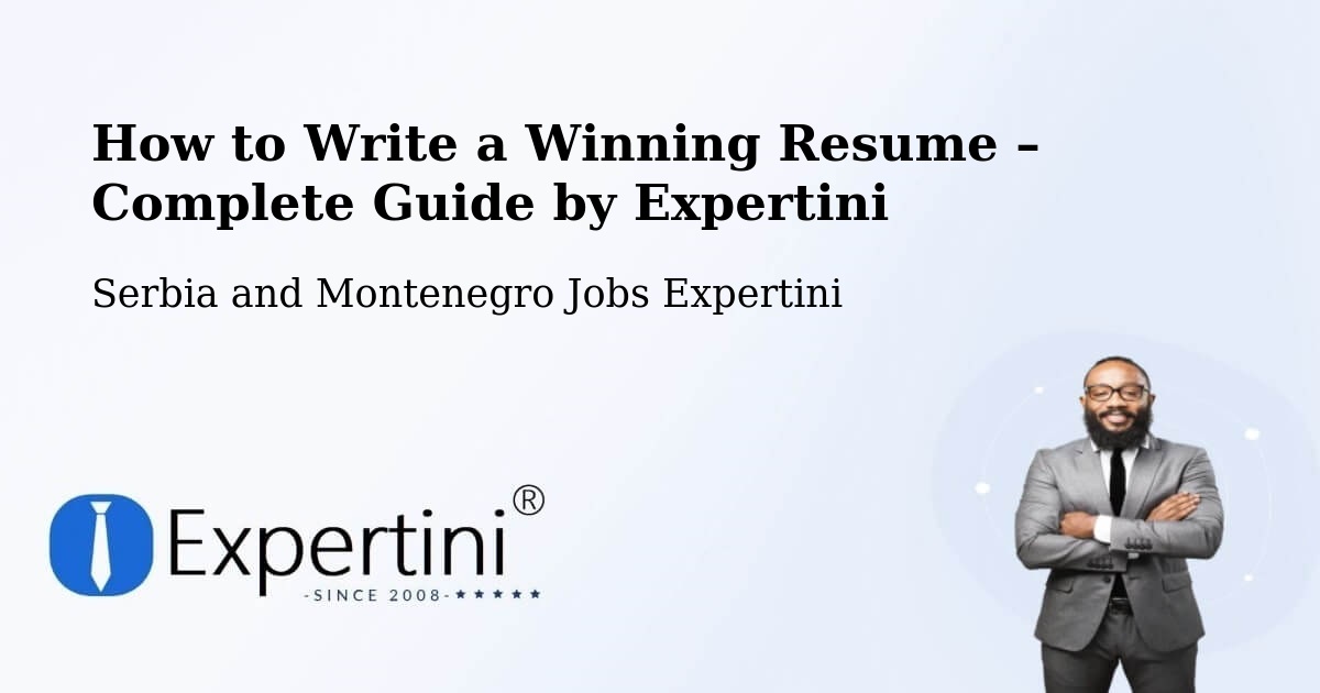 Resume Writing Guide for Job Seekers – Red Deer - Red Deer, Serbia and Montenegro Jobs Expertini